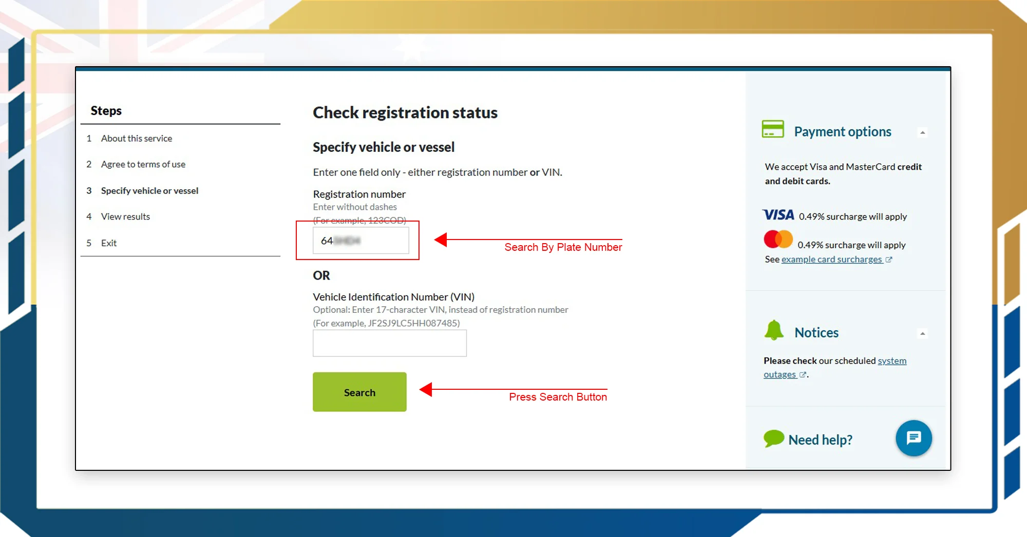 QLD Rego Check Step4